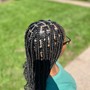 Medium Knotless Box Braids