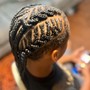 Boy cornrows