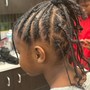 Knotless braids