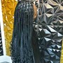 Smedium Knotless braids