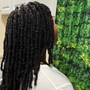 Knotless braids small medium size