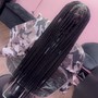 Medium Knotless Braids