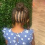 Kids Sleek Braided Ponytail