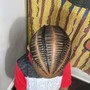 Kid's Braids(Weave included)