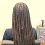 Small Knotless Braids