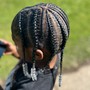 Kid's Knotless/Box Braids