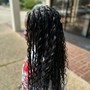 Small Knotless Braids