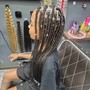 Small Knotless Braids