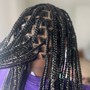 Natural Hair Individual Braids