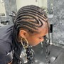 Basic Cornrows (for wig install)