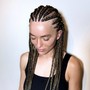 Box Braids Undercut