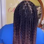 Medium Box Braids