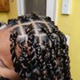 Medium Peek-A-Boo Box Braids