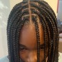 Kid's box  Braids midback 9 to 12 years