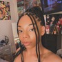 Small boho box braids