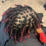 Kid's med knotless box braids