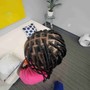 Knotless braids