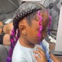 Kid's natural hair style