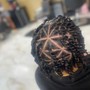 Natural Box Braids (Medium/Large)