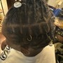 Loc Re-twist with 2 strand 50-75 locs