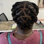 Loc two strand twist