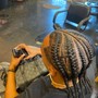 Men’s braids (whole head)