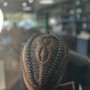 Men’s braids (whole head)