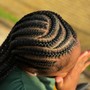 Small Knotless Braids