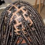 Medium Knotless Braids