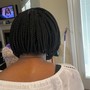 Small box braids/bob length