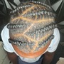 Mens Freestyle Crown Braids