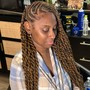 Design Fulani Braids  with Twist