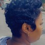 Natural Style curly natural hair