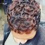 Natural Style curly natural hair