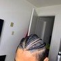 2 Braids Cornrows FULL HEAD