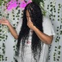 Smedium Boho Length Knotless Braids