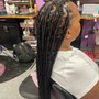 Braid down for a wig (installation not done in salon)