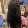 Braid down for a wig (installation not done in salon)