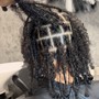 Natural hair Boho Braids