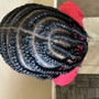 Medium Knotless Braids