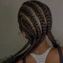 straight backs 10-12 braids