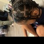 Natural Cornrows Takedown