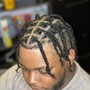 MENS BRAIDS WITH DESIGN