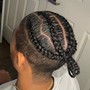 Knottless Braids