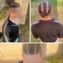 Kid's Braids added hair