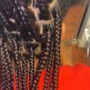 Crochet Braids w/leave out