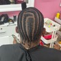 Men cornrows