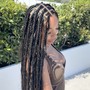 Large Knotless Braids