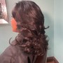 Shampoo, express conditioning and blowdry