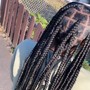 Medium Freestyle swirl braids